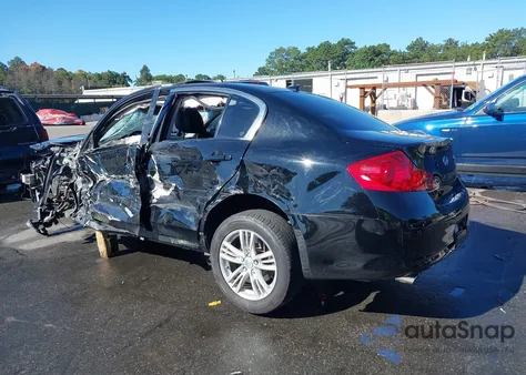 2013 Infiniti G37X from USA, damaged, VIN JN1CV6AR3DM765414